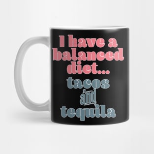 Tacos & Tequila Funny Cinco De Mayo Gift Mug